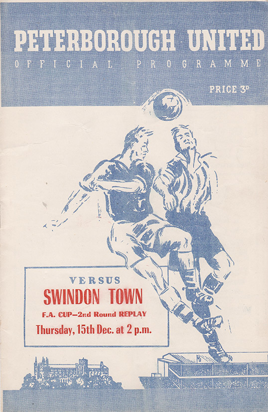 <b>Thursday, December 15, 1955</b><br />vs. Peterborough United (Away)